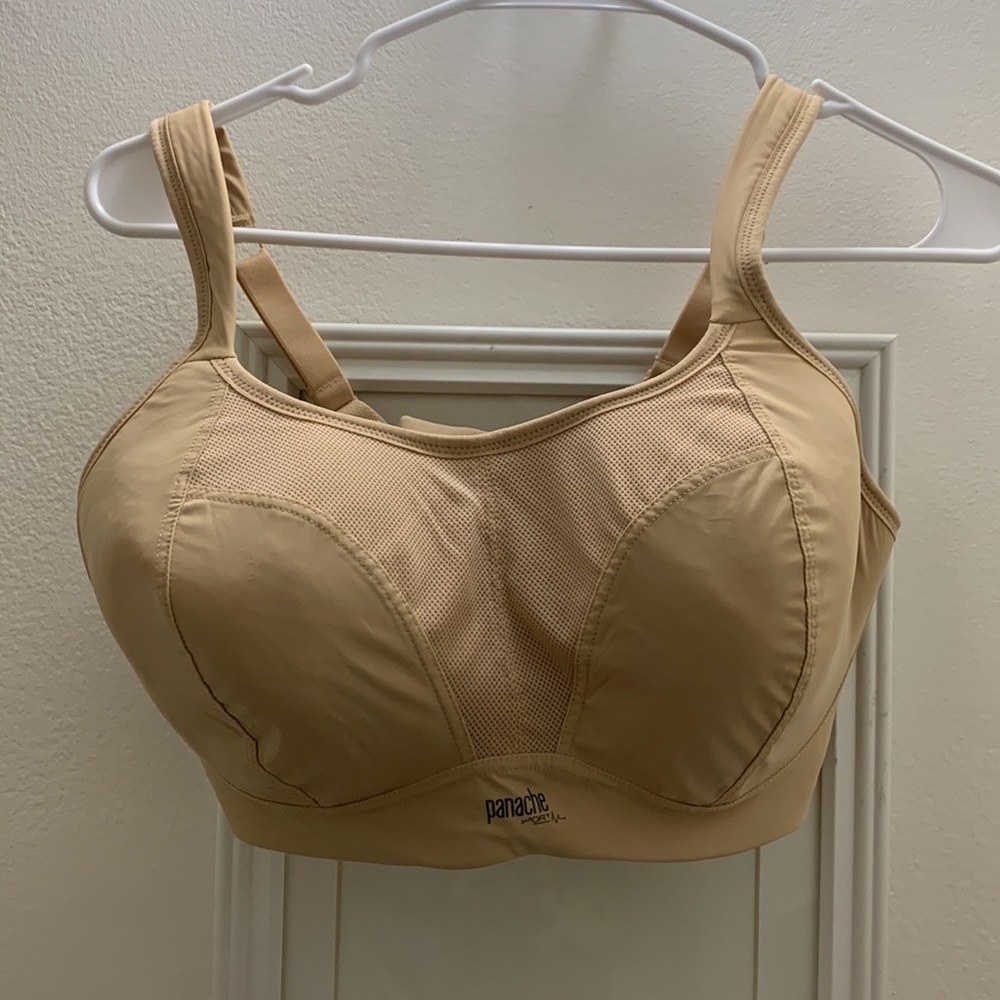 Panache Sports Bra 36F Beige